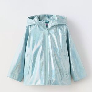 Zara Shimmering Rain jacket